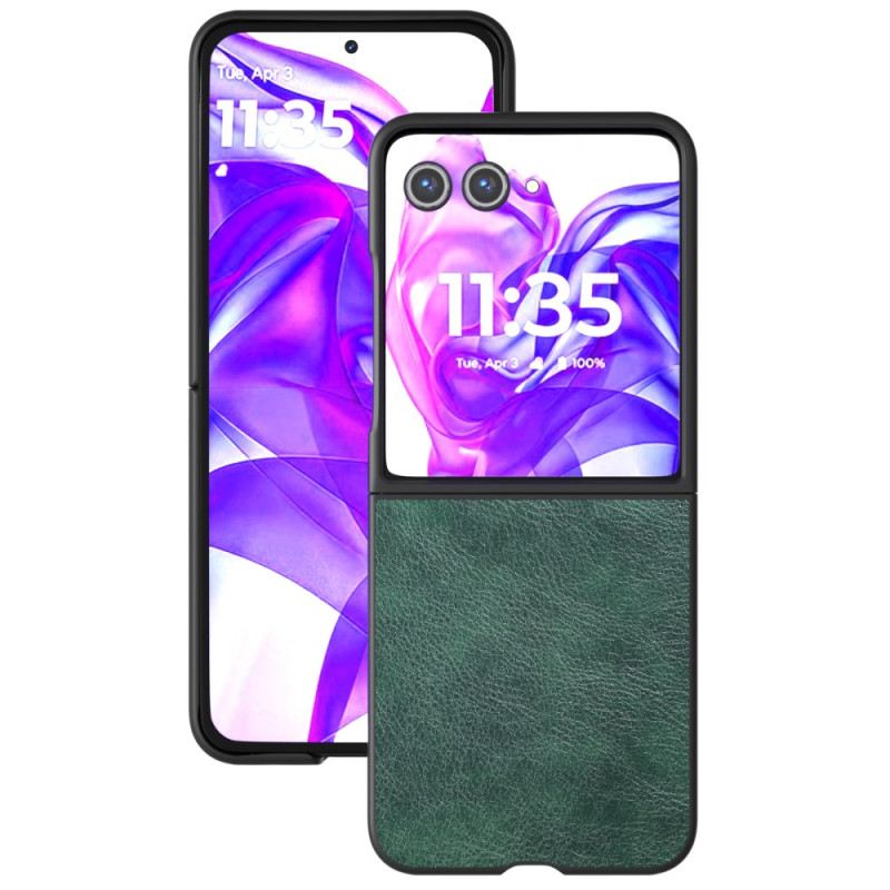 Tok Motorola Razr 50 Ultra Licsi Műbőr Abeel