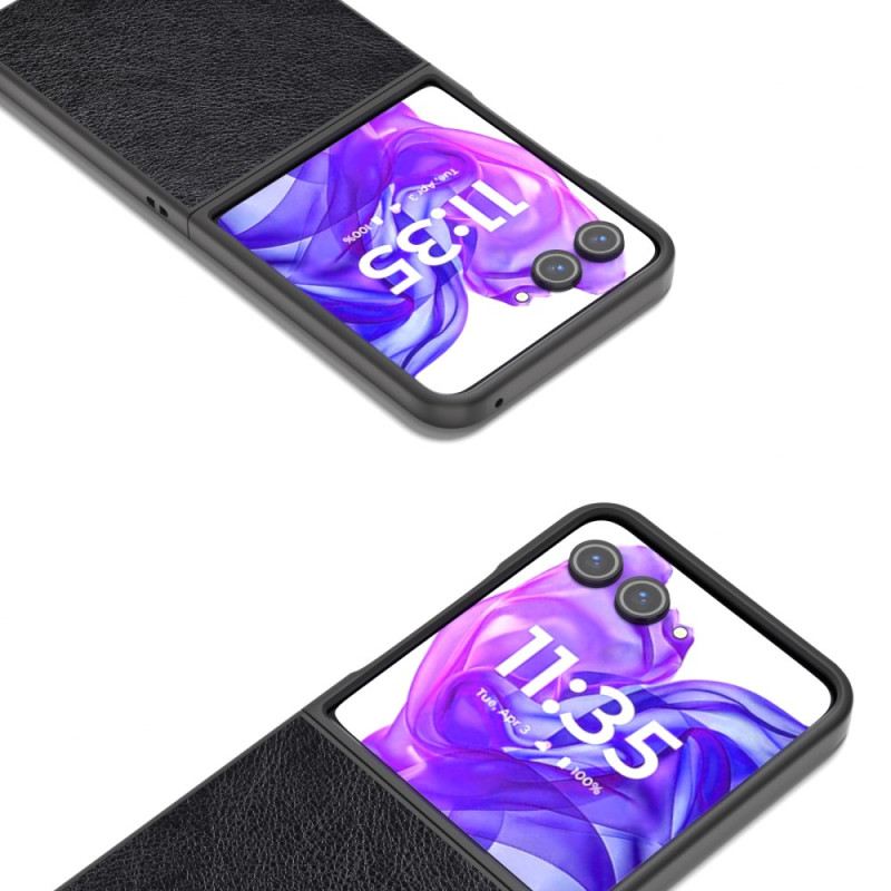 Tok Motorola Razr 50 Ultra Licsi Műbőr Abeel