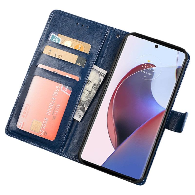 Kinyitható Tokok Moto G73 5G Idewei Műbőr
