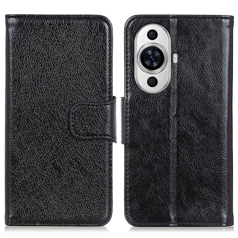 Fliptok Huawei Nova 11 Pro Nappa Bőr
