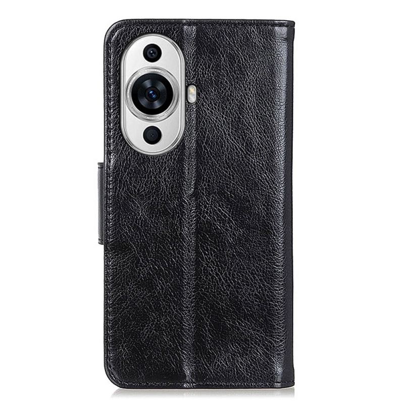 Fliptok Huawei Nova 11 Pro Nappa Bőr