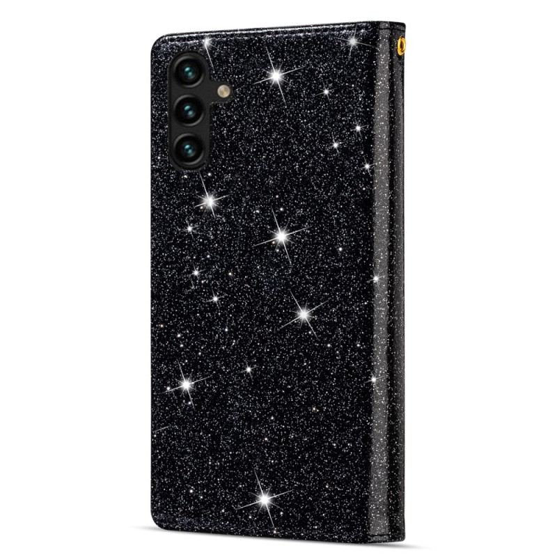 Fliptok / Bőrtok Samsung Galaxy A54 5G Tárcatok Flitteres Pénztárca