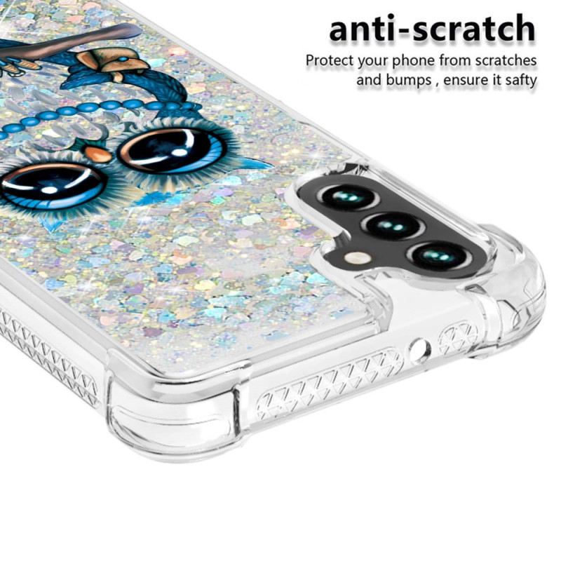 Tok Samsung Galaxy A54 5G Flitter Bagoly Kisasszony