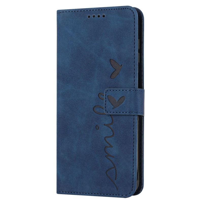 Kinyitható Bőrtok Realme C63 Mosoly Szíj