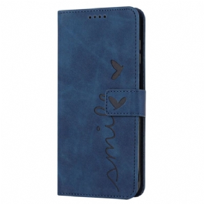 Kinyitható Bőrtok Realme C63 Mosoly Szíj