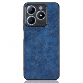 Mobiltelefon Tokok Realme C63 Varrott Bőrhatású