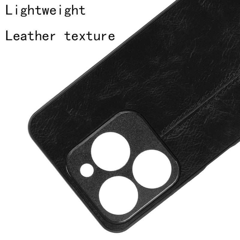 Mobiltelefon Tokok Realme C63 Varrott Bőrhatású