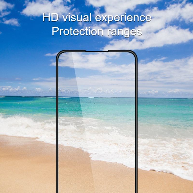 Teljes Lefedettségű Edzett Üveg Képernyővédő Realme Note 60x / C63 / C61 Készülékekhez Amorus