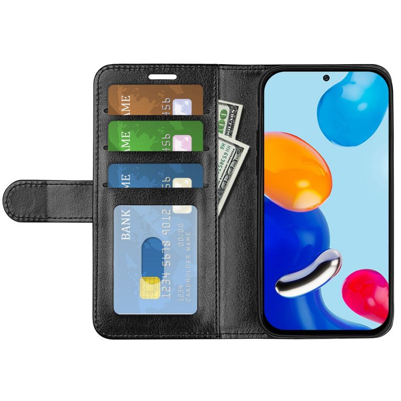 Fliptok / Bőrtok Xiaomi Redmi Note 11 / 11S Klasszikus Műbőr