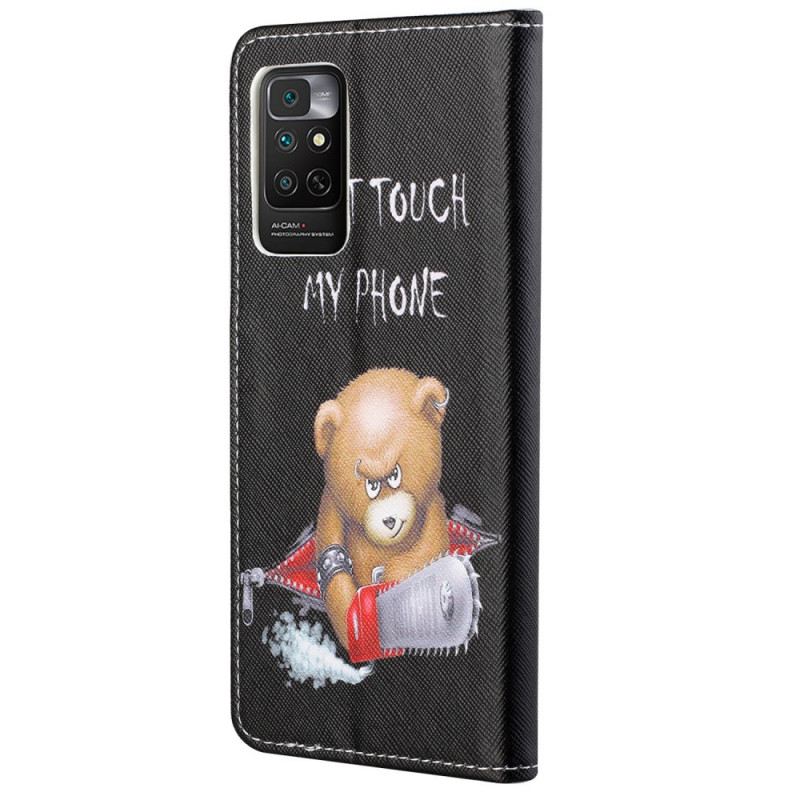 Fliptok / Bőrtok Xiaomi Redmi Note 11 / 11S Veszélyes Medve