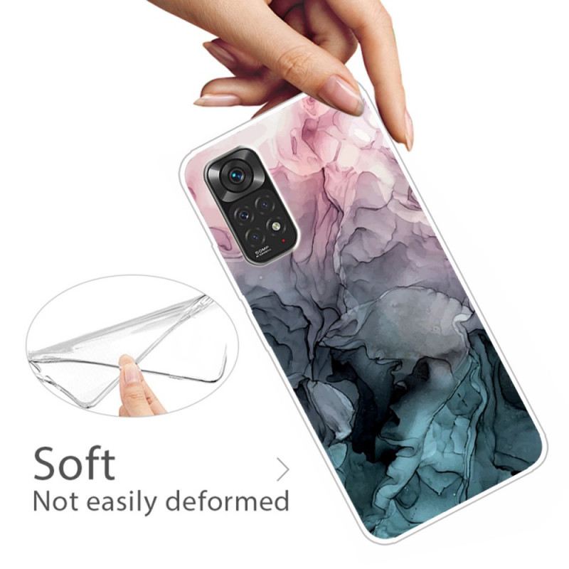 Tok Xiaomi Redmi Note 11 / 11S Színes Márvány