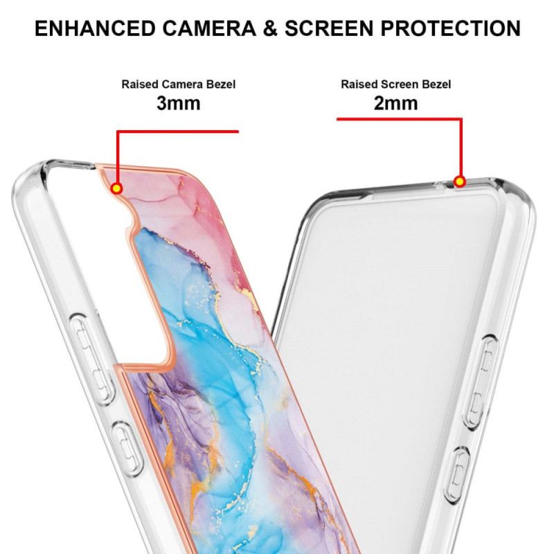 Telefontok Samsung Galaxy S22 Plus 5G Kifinomult Márvány