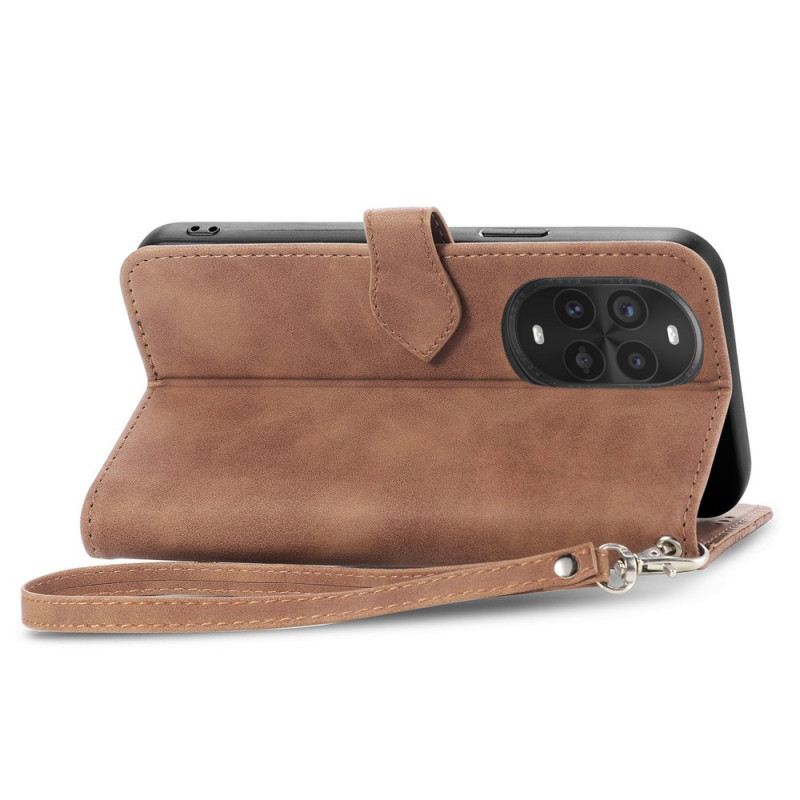 Bőrtok Huawei Nova 13 Pro Csipke Nyomtatás