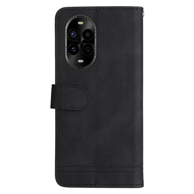 Bőrtok Huawei Nova 13 Pro Dekoratív Szegecs És Nyakpánt