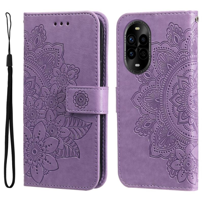 Bőrtok Huawei Nova 13 Pro Mandala Minta