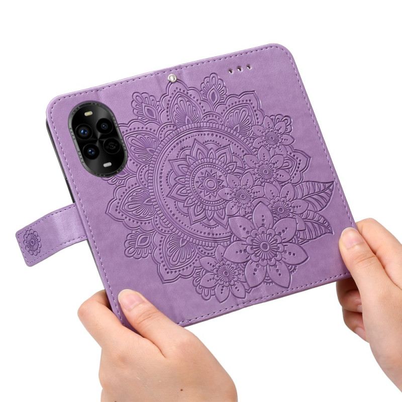 Bőrtok Huawei Nova 13 Pro Mandala Minta
