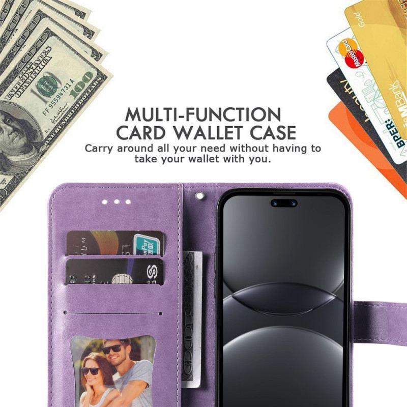 Bőrtok Huawei Nova 13 Pro Mandala Minta