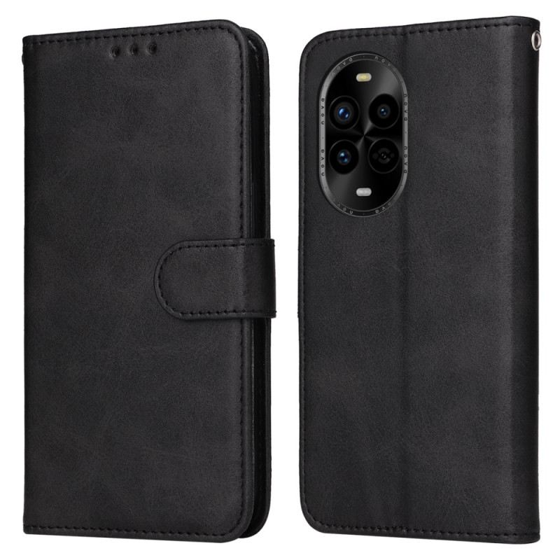 Fliptok Huawei Nova 13 Pro Bőr Hatású Pánt