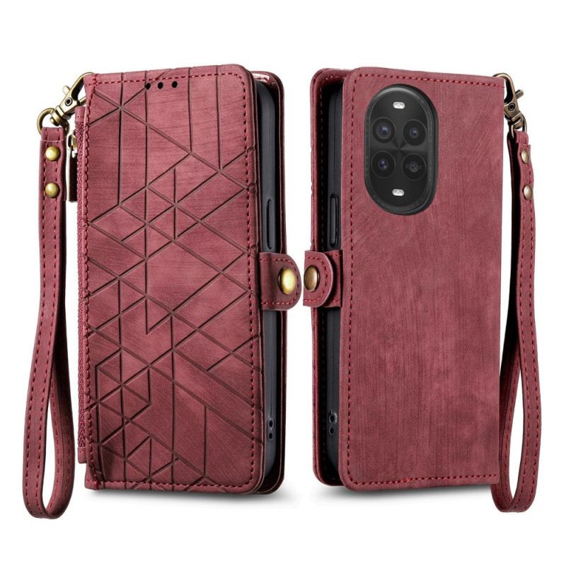 Fliptok Huawei Nova 13 Pro Cipzáras Pénztárca