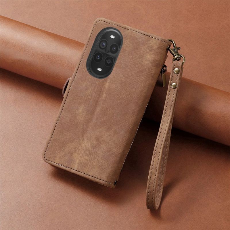 Fliptok Huawei Nova 13 Pro Cipzáras Pénztárca