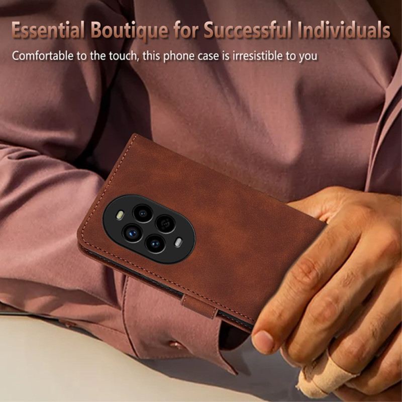 Kinyitható Bőrtok Huawei Nova 13 Pro Azns Bőr Hatású