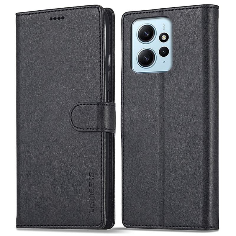 Fliptok / Bőrtok Xiaomi Redmi Note 12 4G Bőrhatású Lc.imeeke