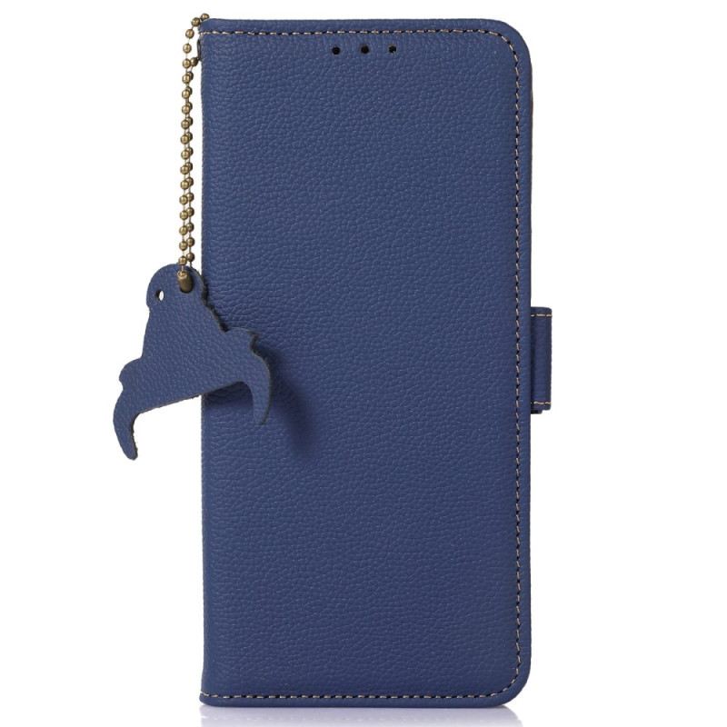 Fliptok / Bőrtok Xiaomi Redmi Note 12 4G Eredeti Rfid Texturált Bőr