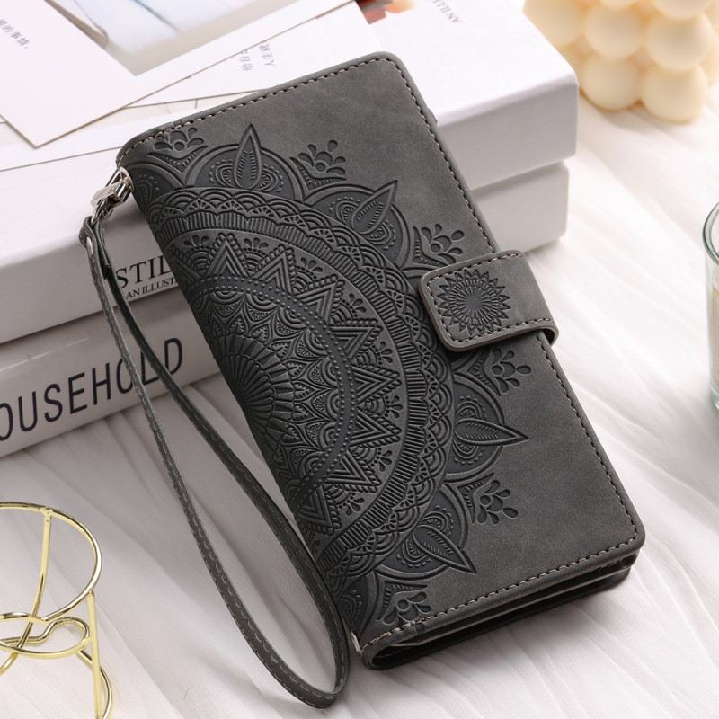 Fliptok Xiaomi Redmi Note 12 4G Mandala Pénztárcával