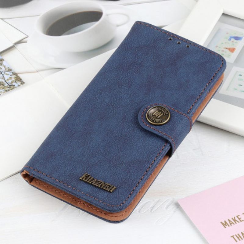 Fliptok / Bőrtok Sony Xperia 1 III Khazneh Retro Hasított Műbőr