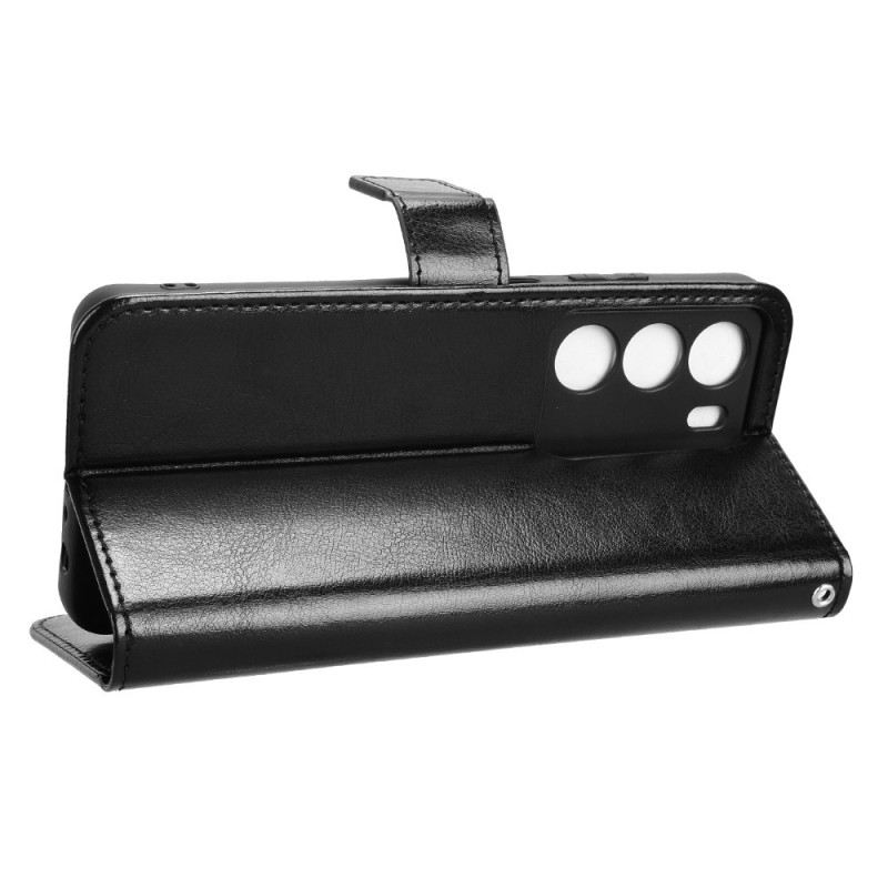 Bőrtok Realme 14x 5g Feltűnő Műbőr