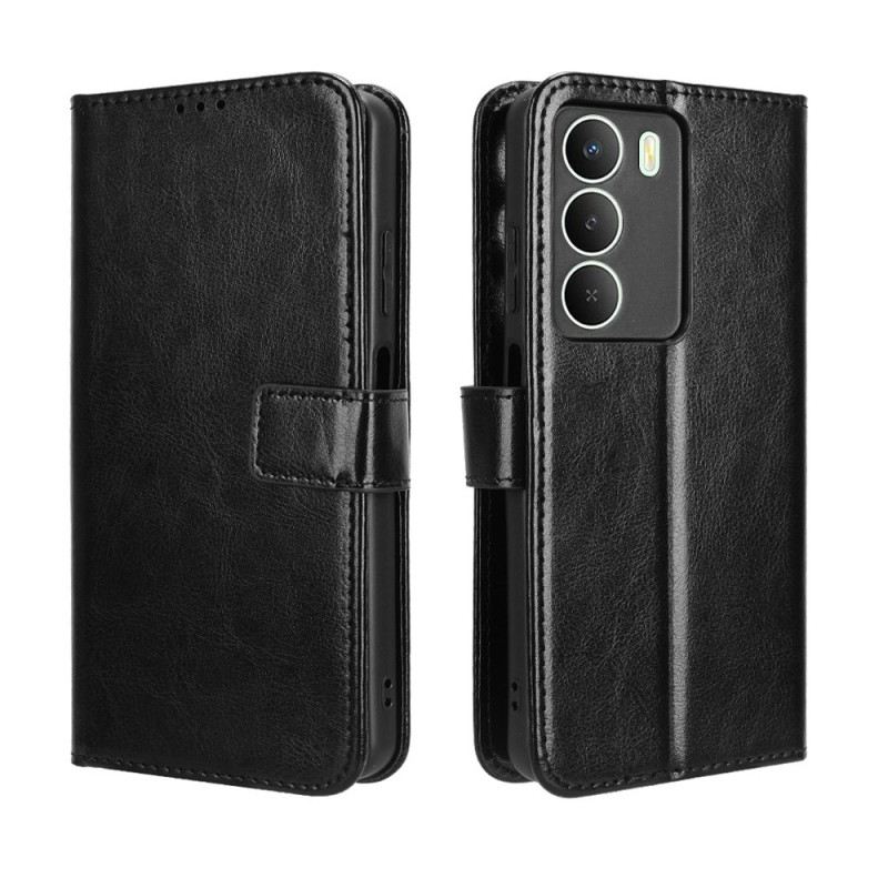 Bőrtok Realme 14x 5g Feltűnő Műbőr