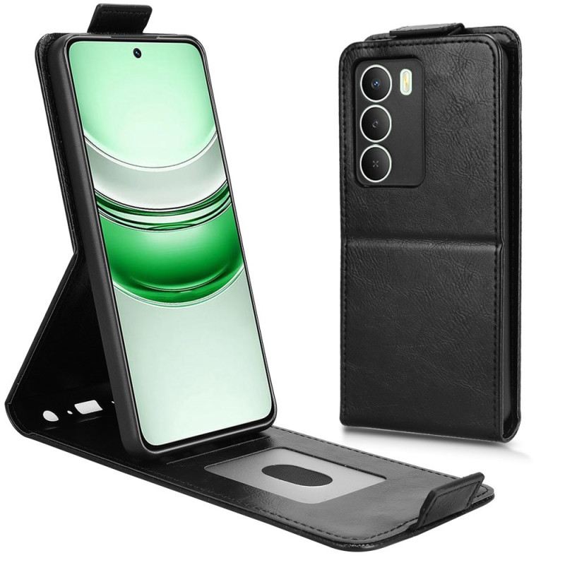 Bőrtok Realme 14x 5g Függőleges Fedélkialakítás