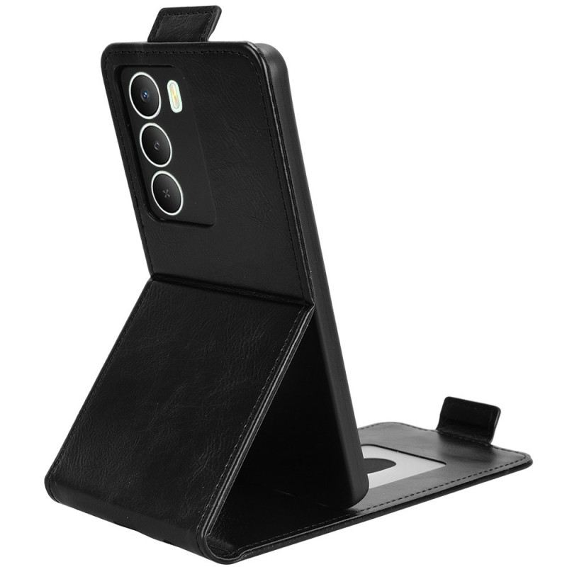 Bőrtok Realme 14x 5g Függőleges Fedélkialakítás