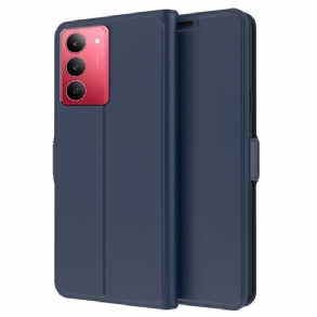 Bőrtok Realme 14x 5g Kártyatartó