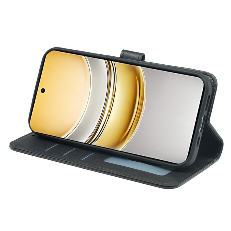 Bőrtok Realme 14x 5g Paszpartu És Pánt