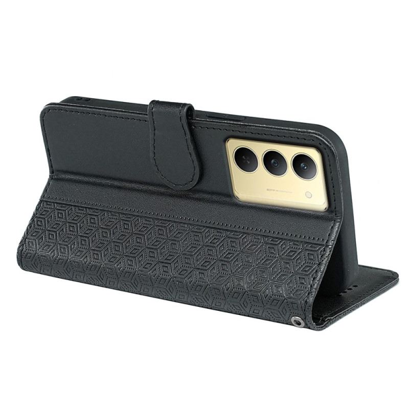 Bőrtok Realme 14x 5g Prémium