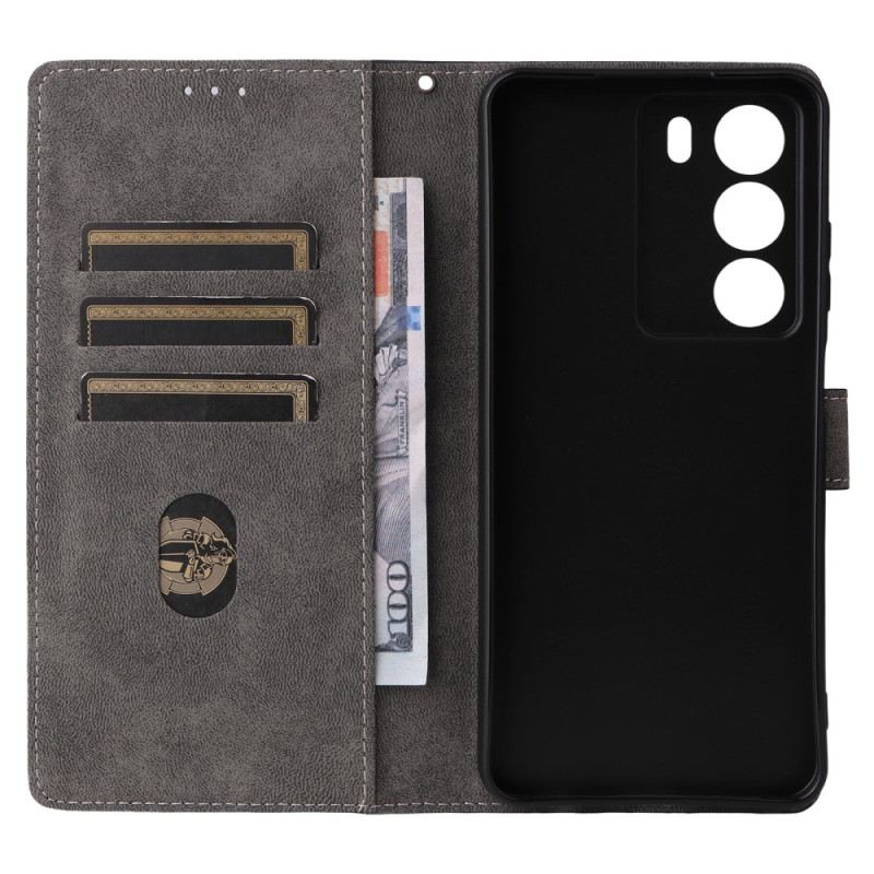 Bőrtok Realme 14x 5g Rfid-védelemmel Ellátott Műbőr