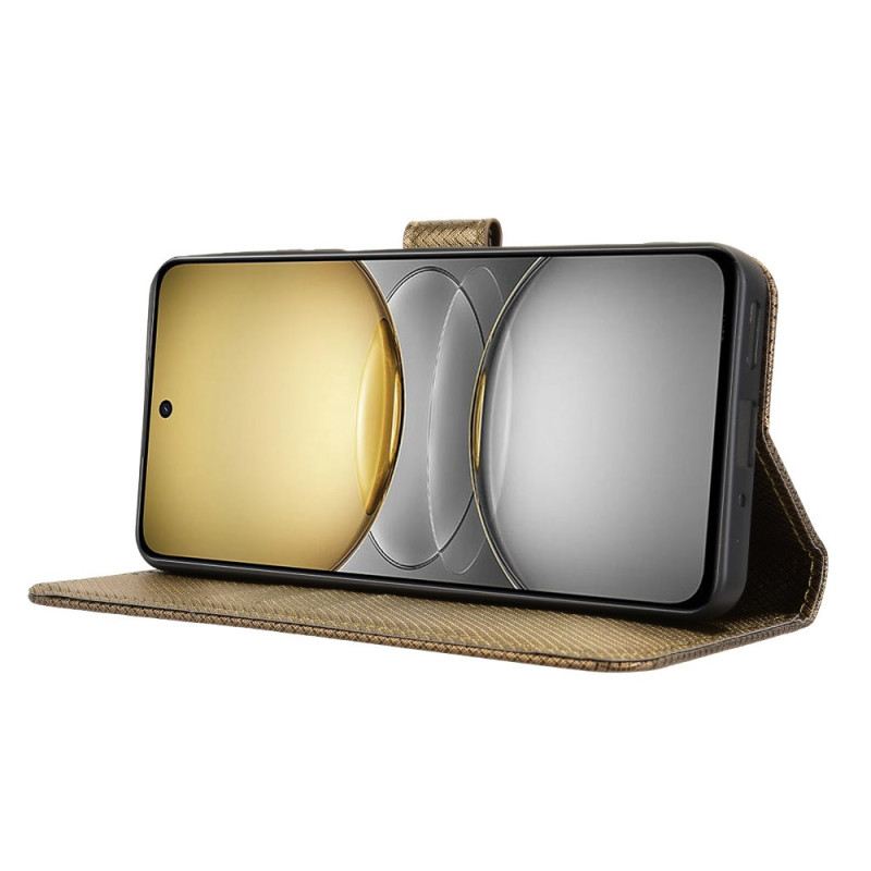 Fliptok Realme 14x 5g Pántos Varrás