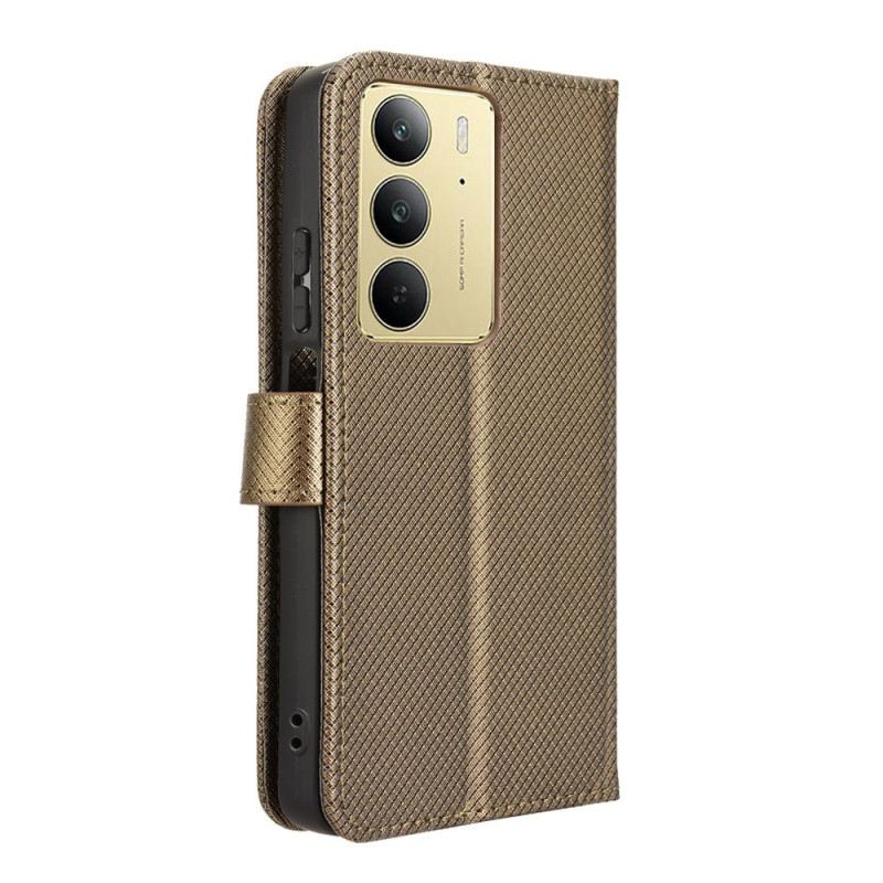 Fliptok Realme 14x 5g Pántos Varrás