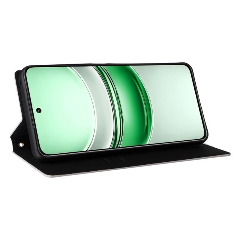 Fliptok Realme 14x 5g Rombuszminta