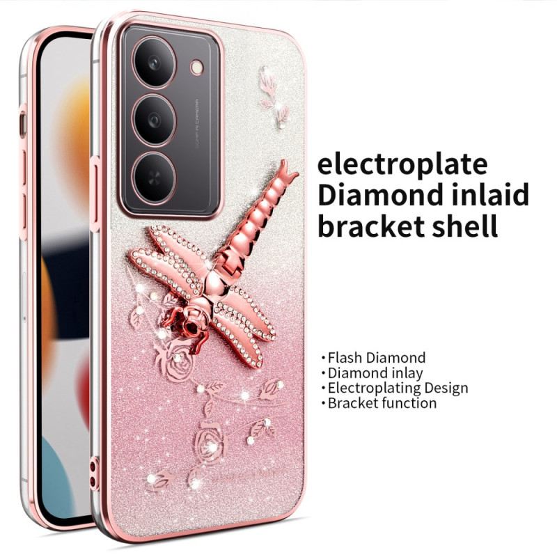 Mobiltelefon Tokok Realme 14x 5g Kadem Szitakötő Gyűrűtartó