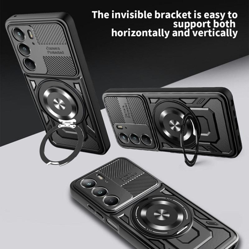 Tok Realme 14x 5g Mágneses Forgó Állvánnyal