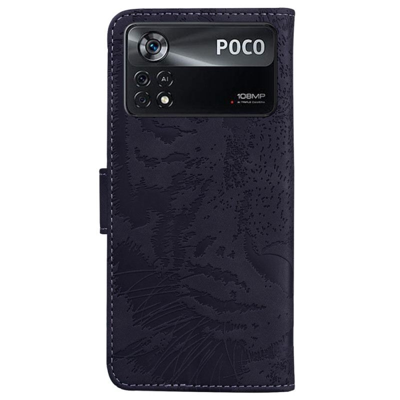 Fliptok Poco X4 Pro 5G Tigrisnyomat