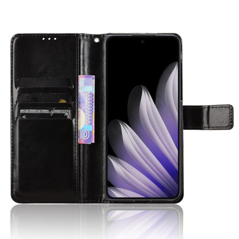 Bőrtok Oppo Find N5 Feltűnő Műbőr