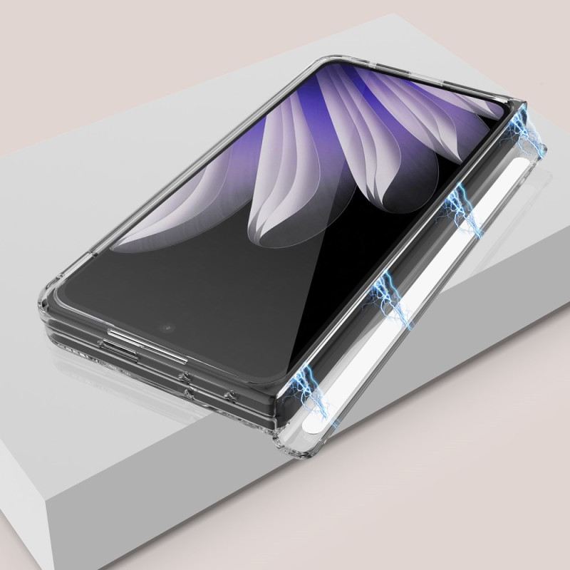 Mobiltelefon Tokok Oppo Find N5 Átlátszó Mágneses