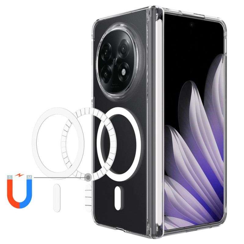 Mobiltelefon Tokok Oppo Find N5 Átlátszó Mágneses