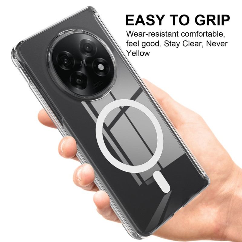 Mobiltelefon Tokok Oppo Find N5 Átlátszó Mágneses