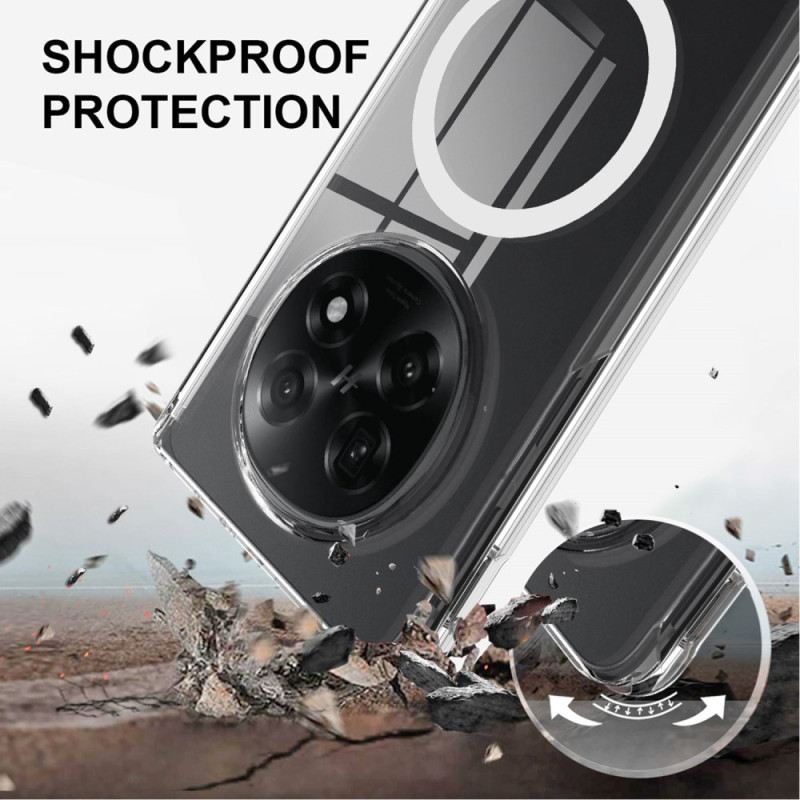 Mobiltelefon Tokok Oppo Find N5 Átlátszó Mágneses