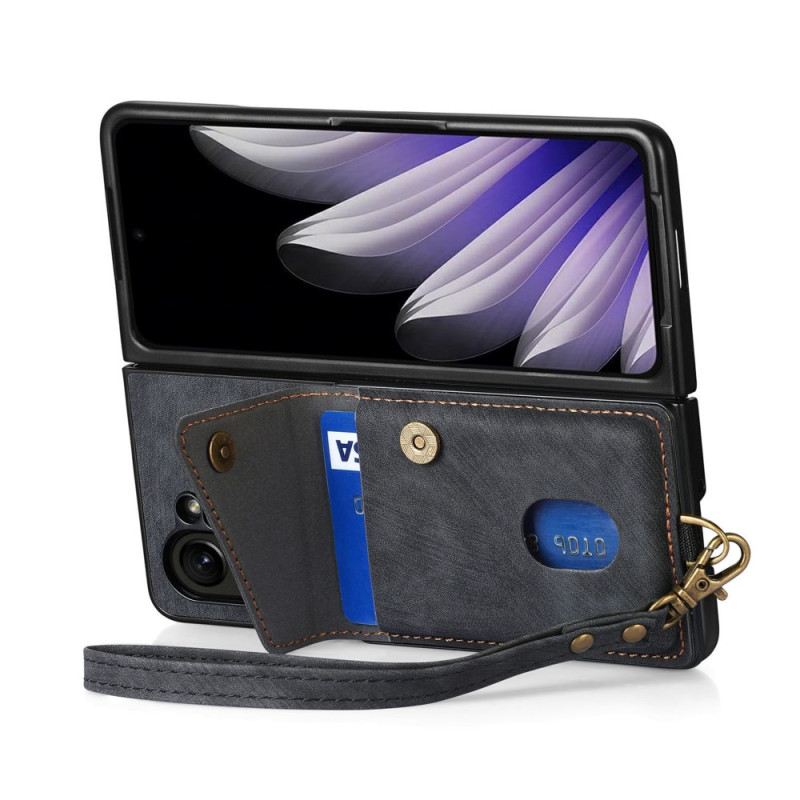 Mobiltelefon Tokok Oppo Find N5 Kártyatartó És Állvány