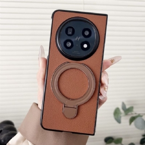 Mobiltelefon Tokok Oppo Find N5 Műbőr Gyűrűtartó